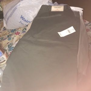 Navy green Bermuda shorts